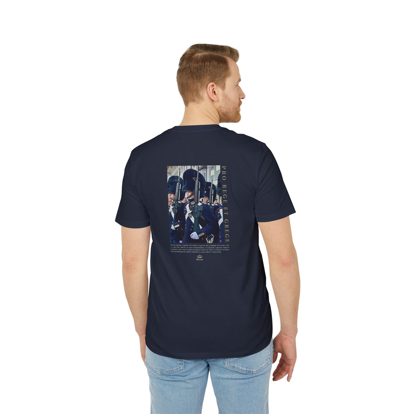 Pro Rege et Grege T-shirt - Blå