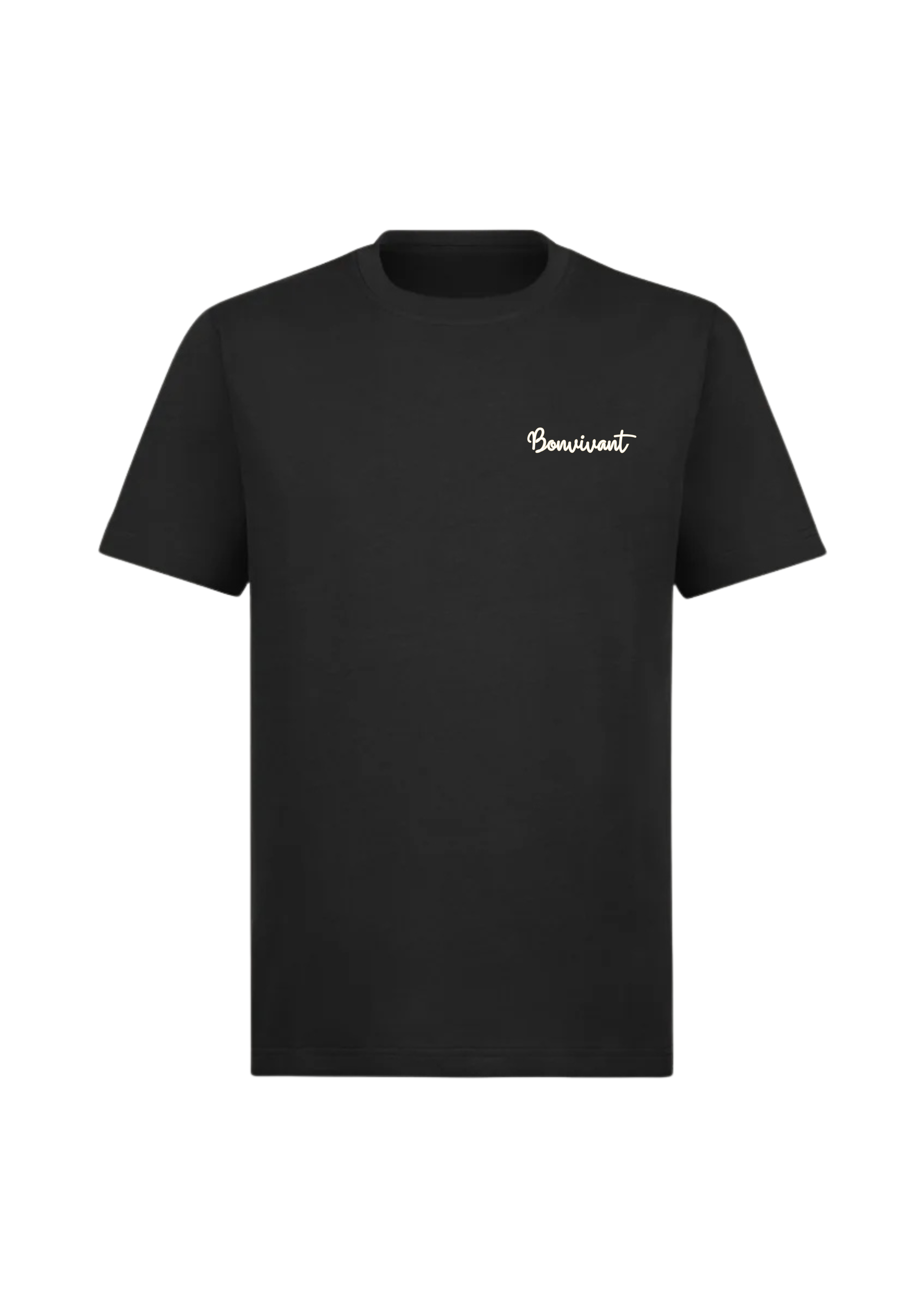 Script Tee - Black