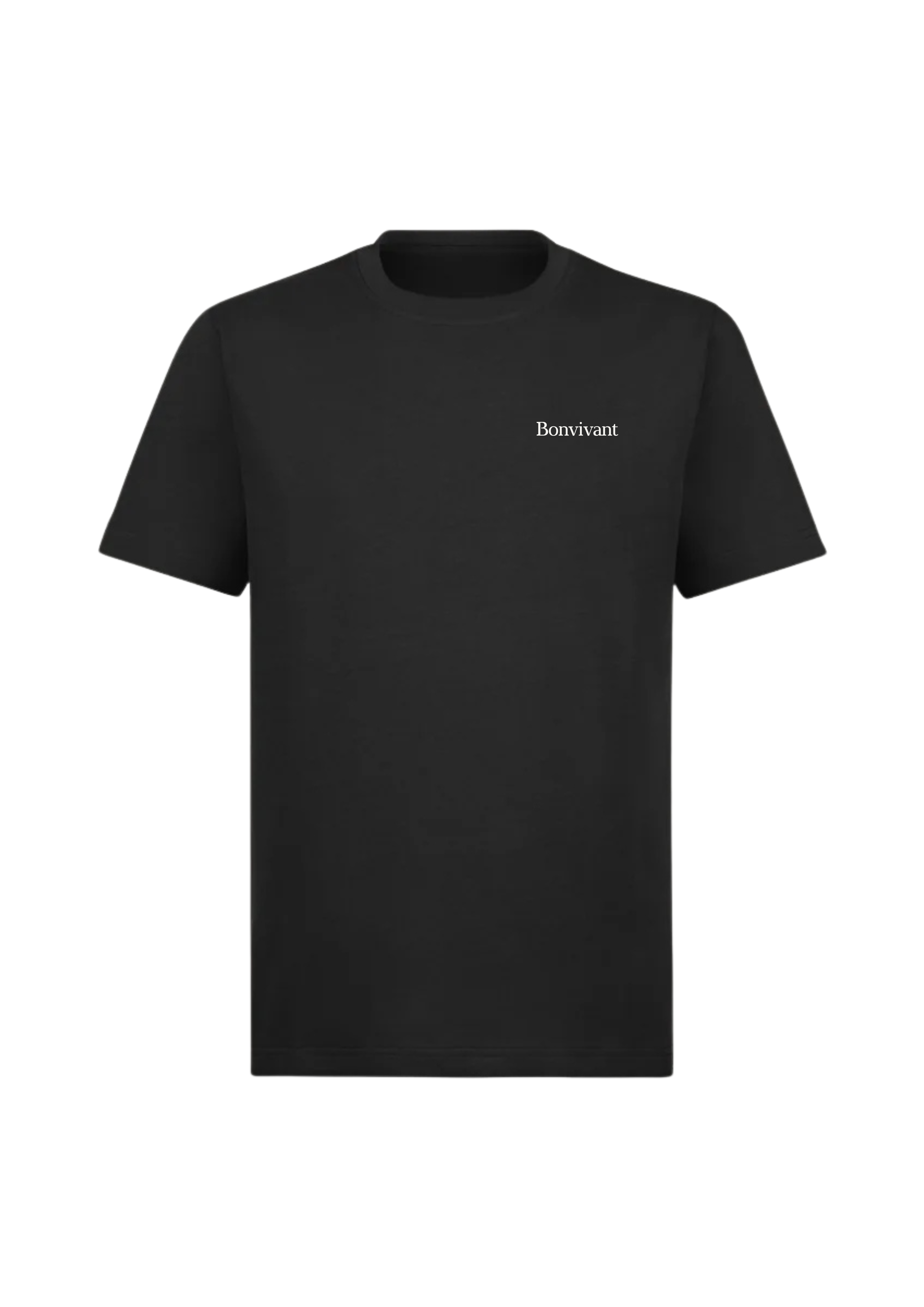 Bonvivant Oval Tee - Black