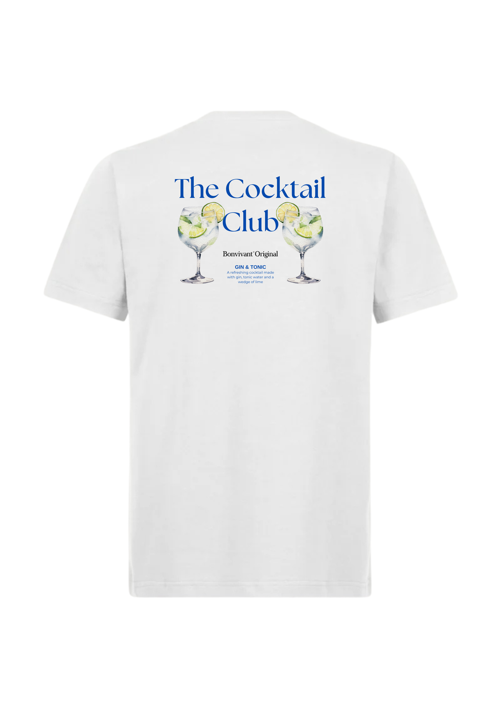 Cocktail Club Tee - White