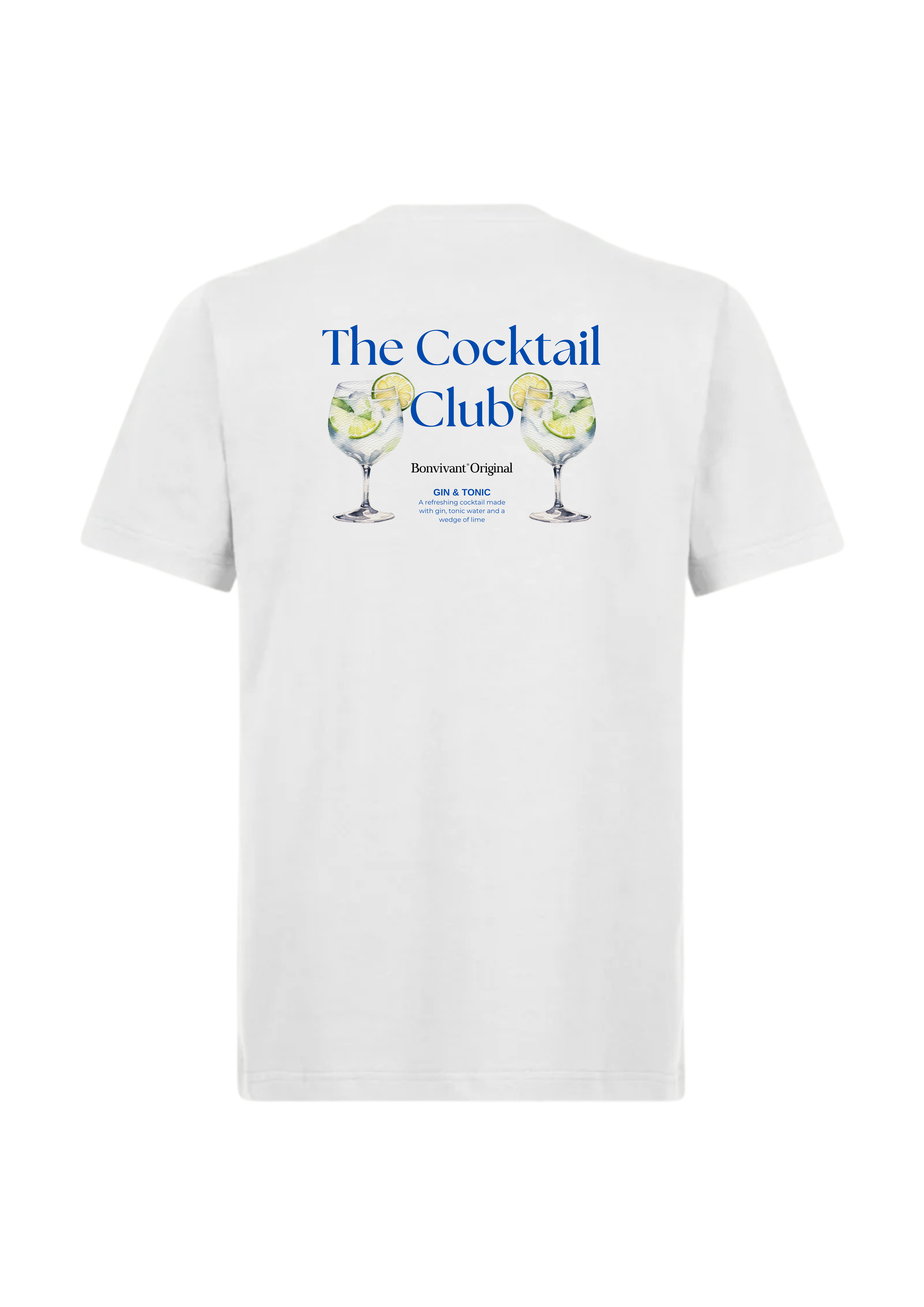 Cocktail Club Tee - White