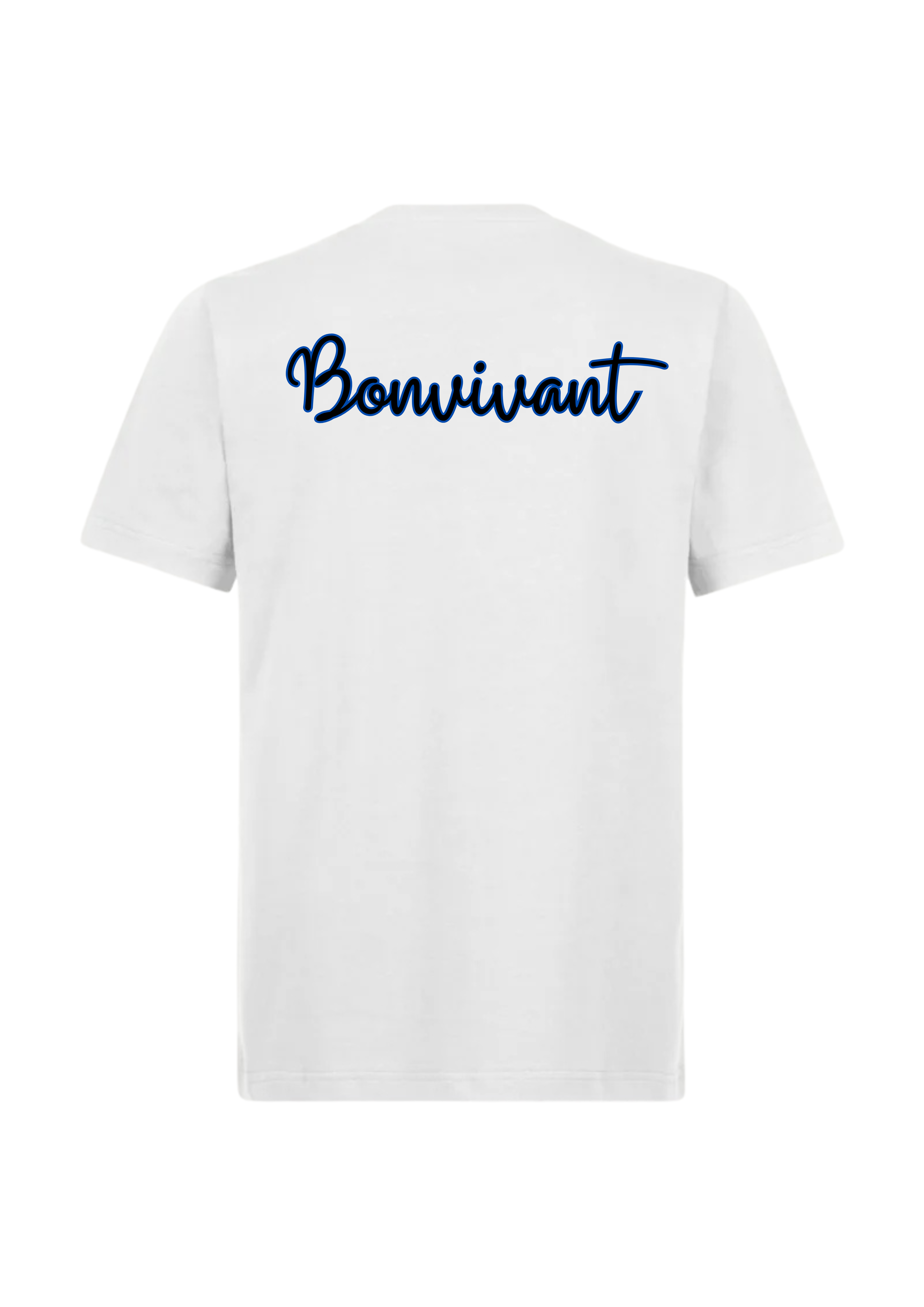 Script Tee - White