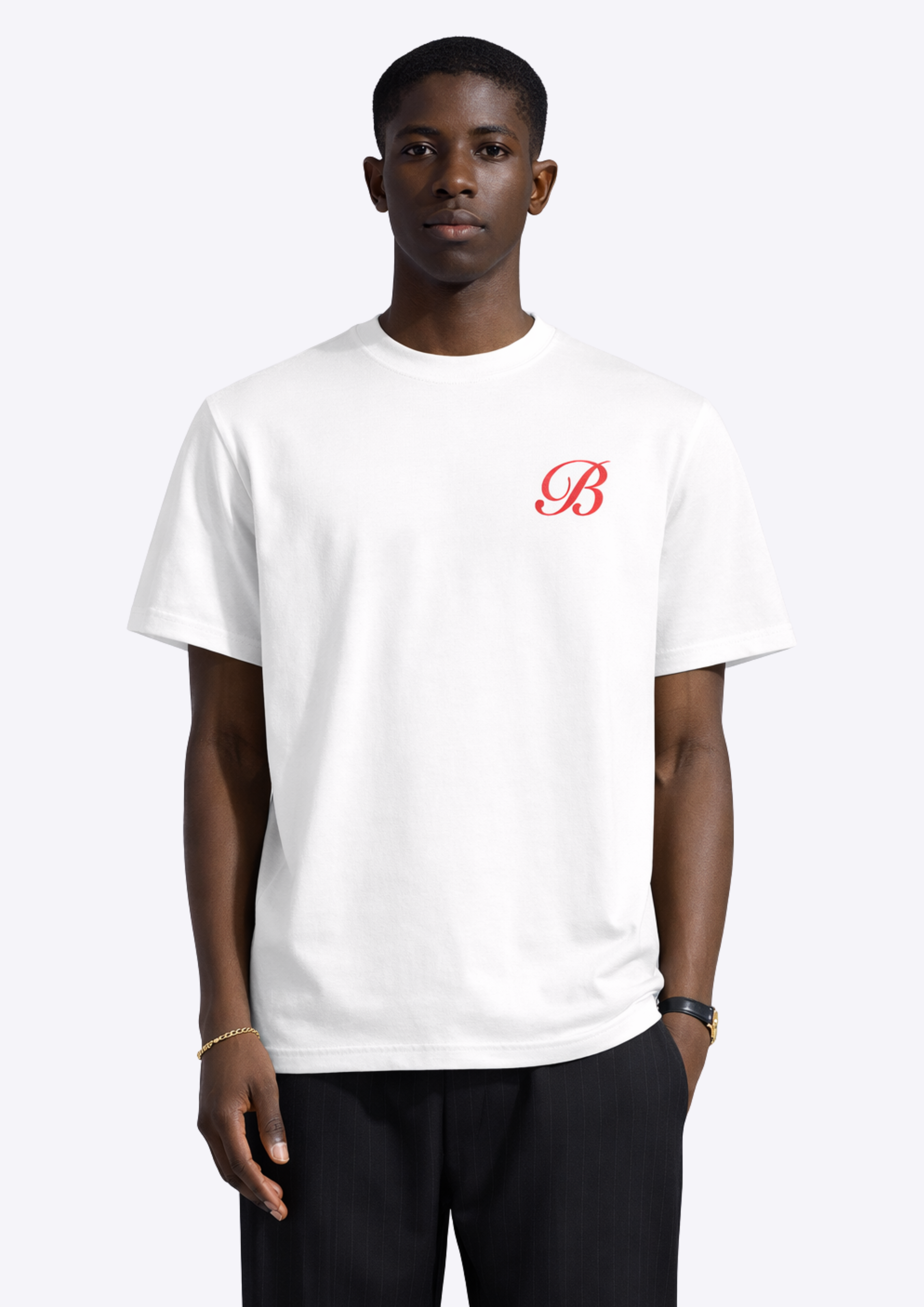 Monogram Tee - White