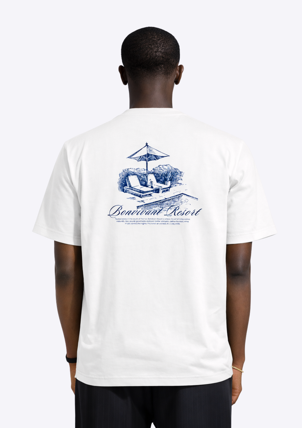 Bonvivant Resort Tee - White