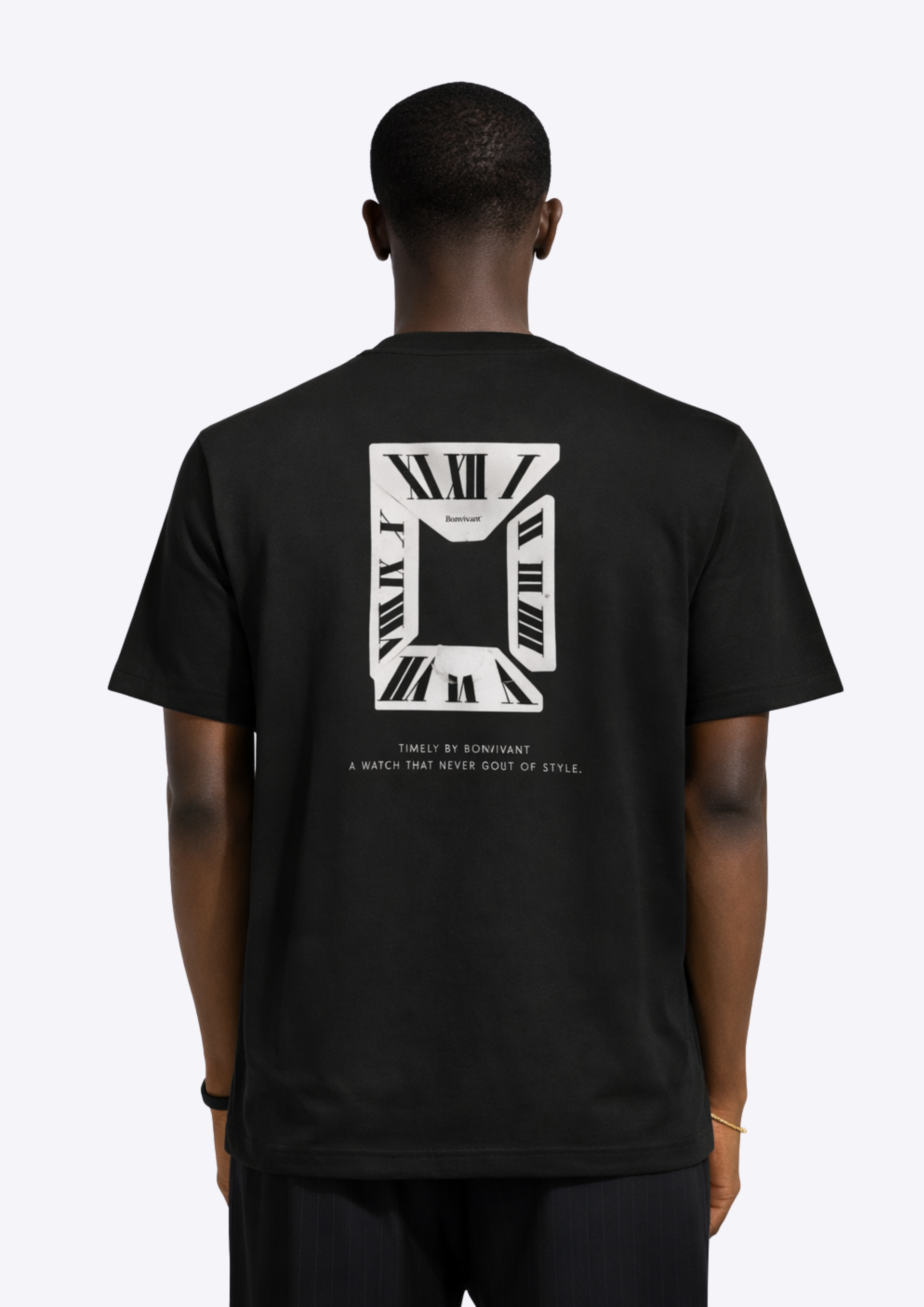 Bonvivant Timeless Tee - Black